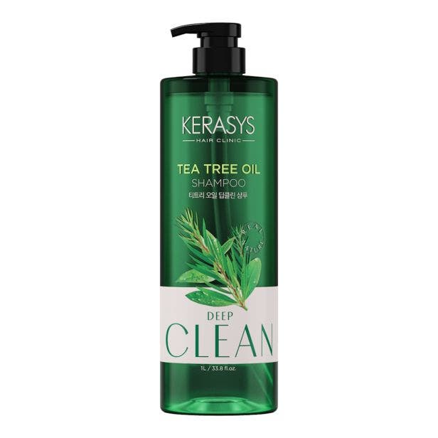 Kerasys Natural Recipe - Tea Tree Oil - Shampoo 1L (Made in Korea) - Nova Embalagem!