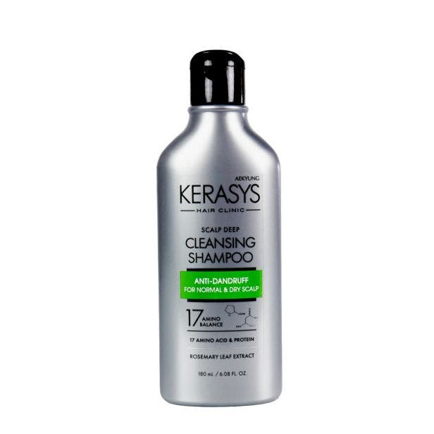 Kerasys Scalp Clinic Deep Cleansing Shampoo 180ml (Para Couro Cabeludo Normal a Seco)