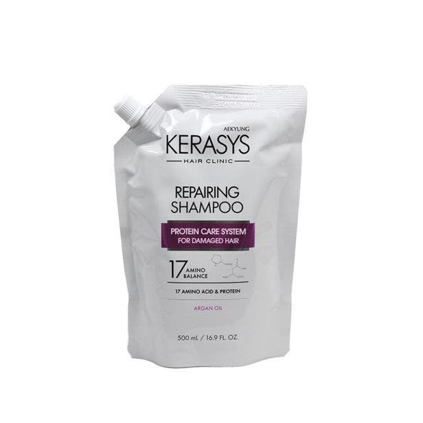 Kerasys Repairing Argan Oil Shampoo 500ml (Refil)