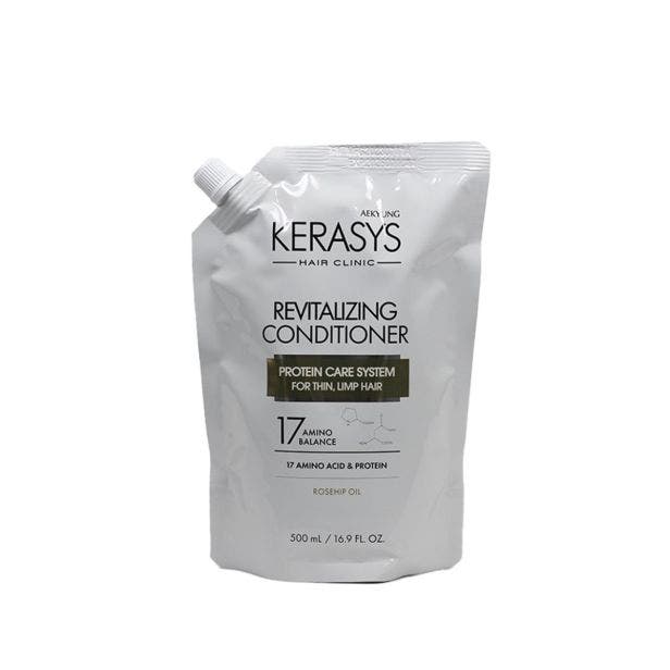 Kerasys - Revitalizing Rosehip Oil Condicionador 500ml (Refil)